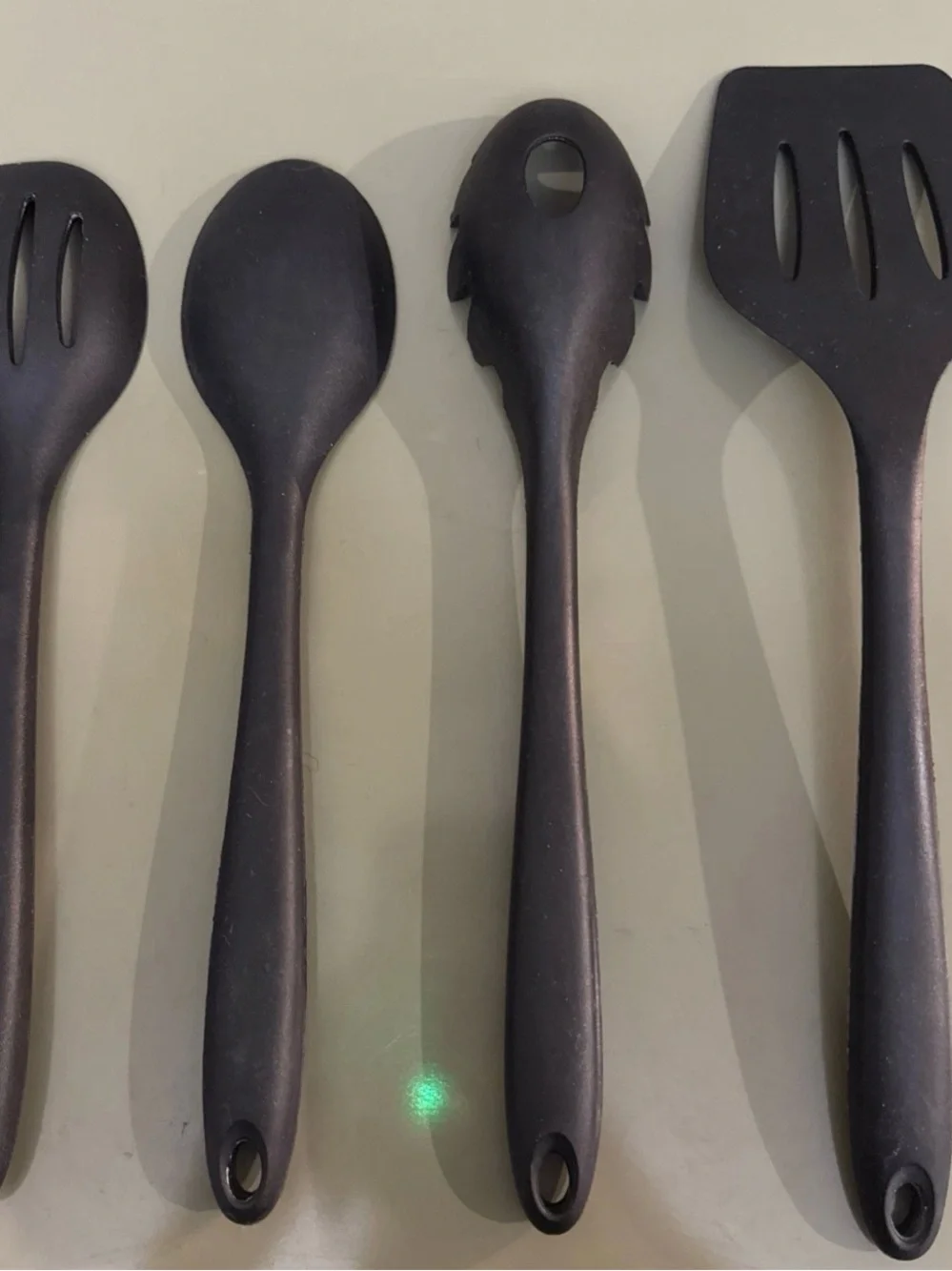 Silicone Black Cooking Utensils, Set of 4